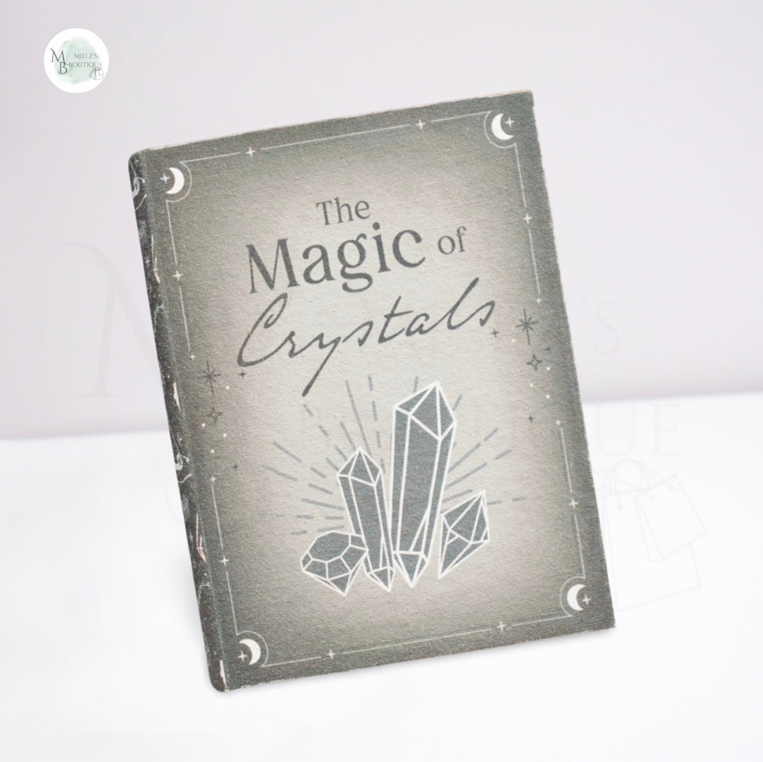 The Magic Of Crystals Book Shaped Storage Box