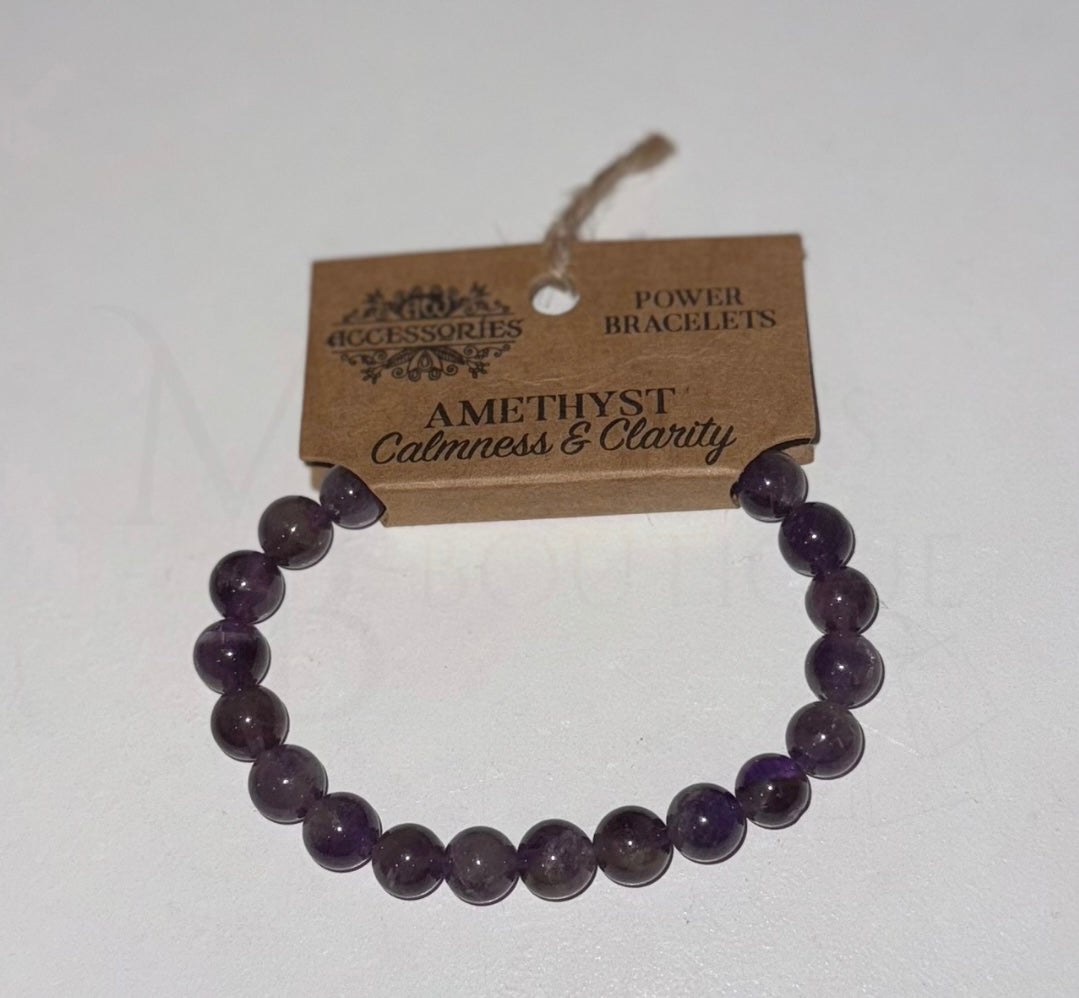 Amethyst Power Bracelet
