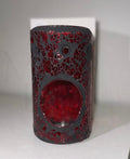 Red Pillar Crackle Burner