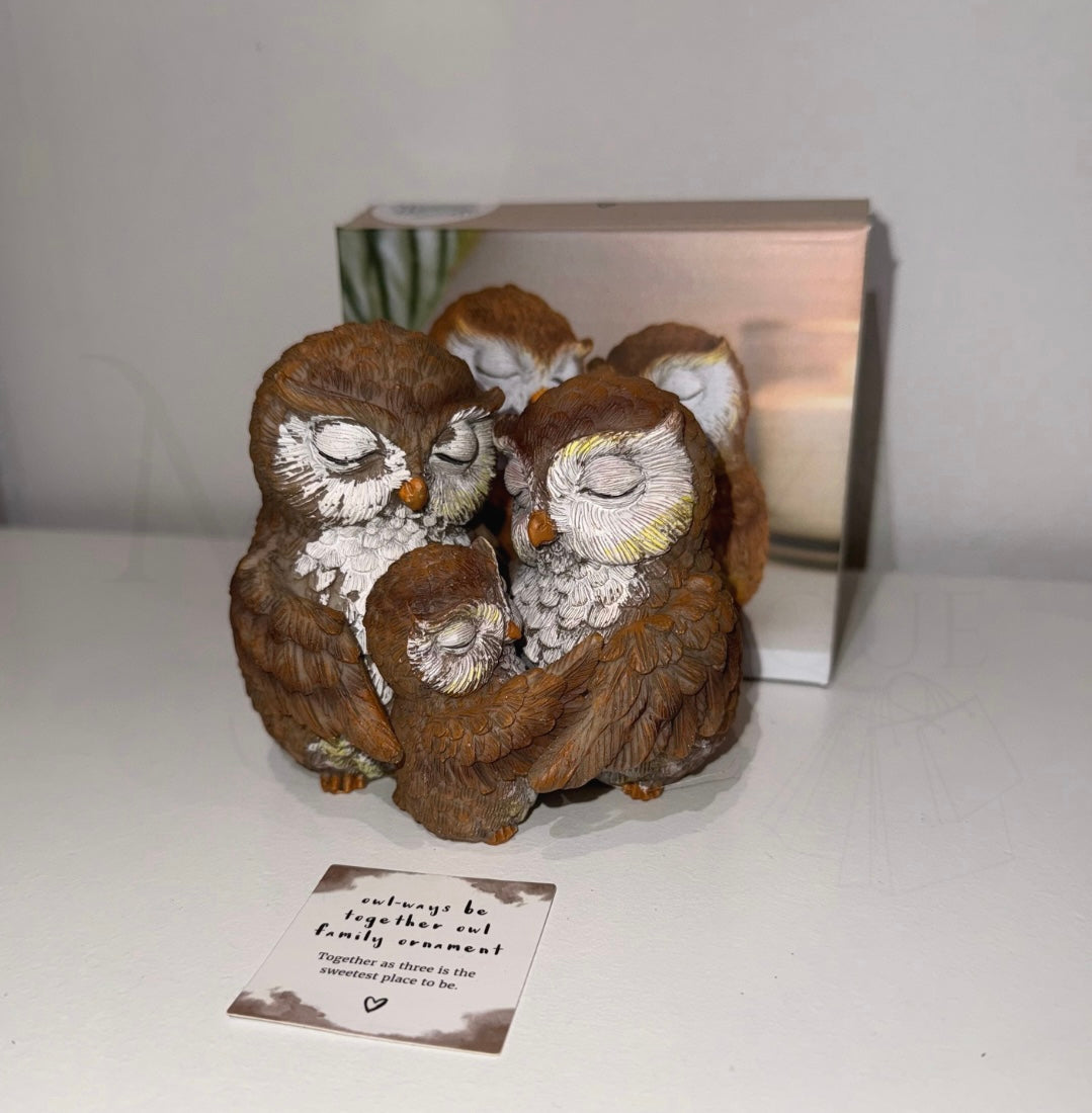 Owl-Ways Be Together Owl Family Ornament