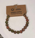 Green Jasper Power Bracelet