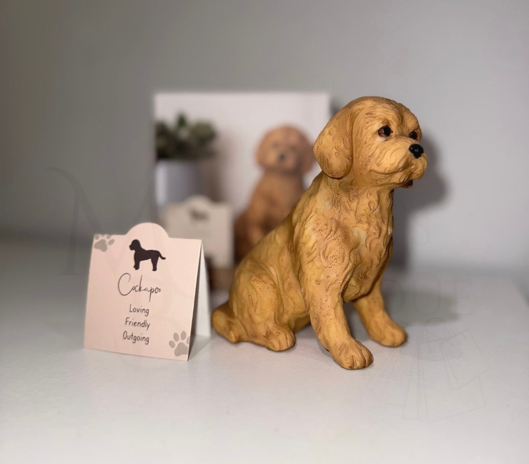 Cockapoo Resin Dog Ornament