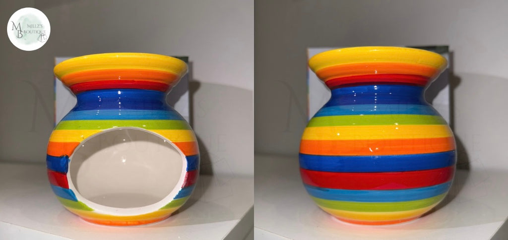 Rainbow Stripe Burner