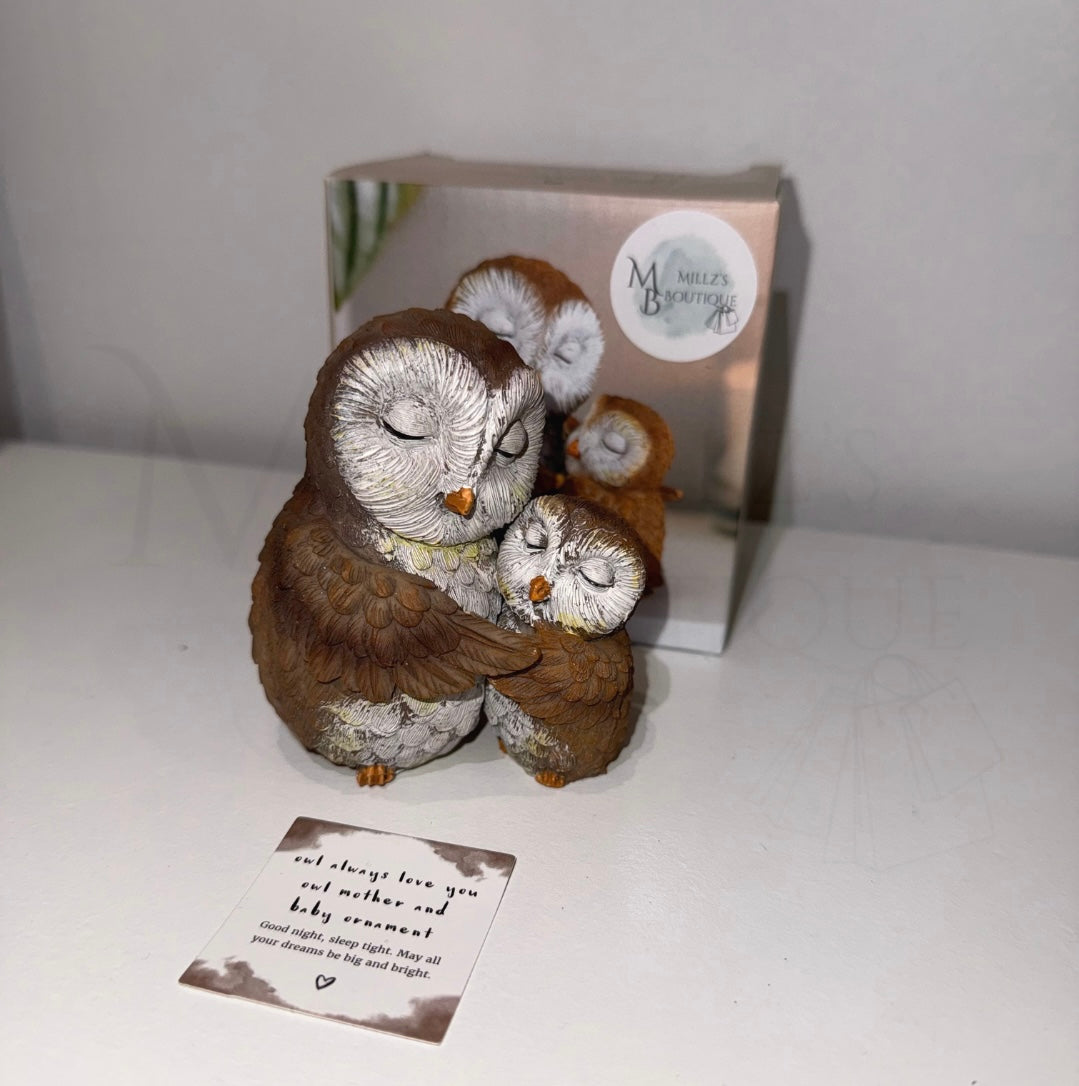 Owl Always Love You Owl Mother And Baby Ornament