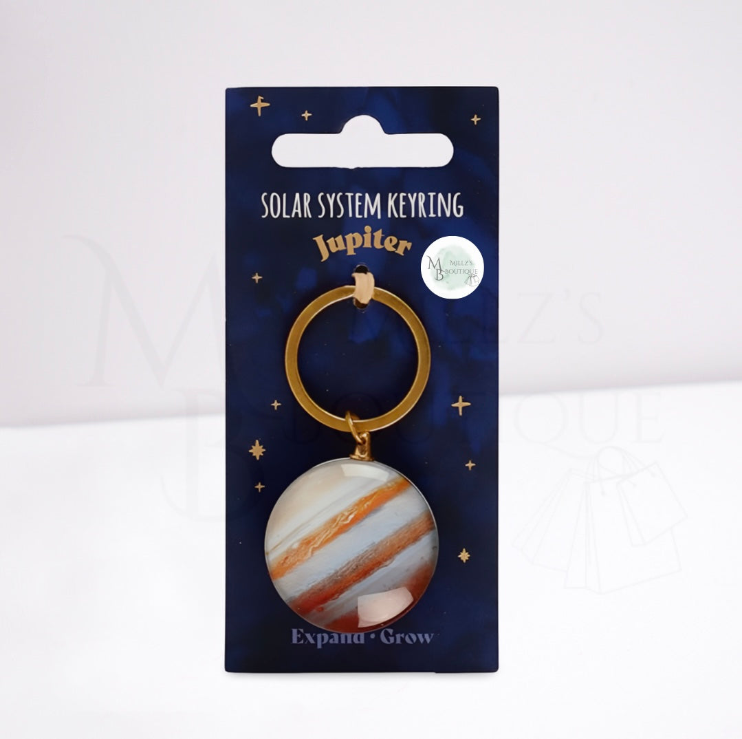 Jupiter Solar System Keyring