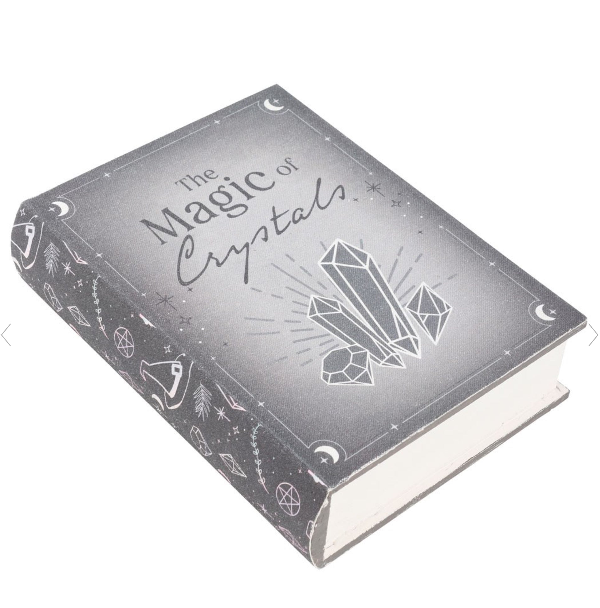 The Magic Of Crystals Book Shaped Storage Box