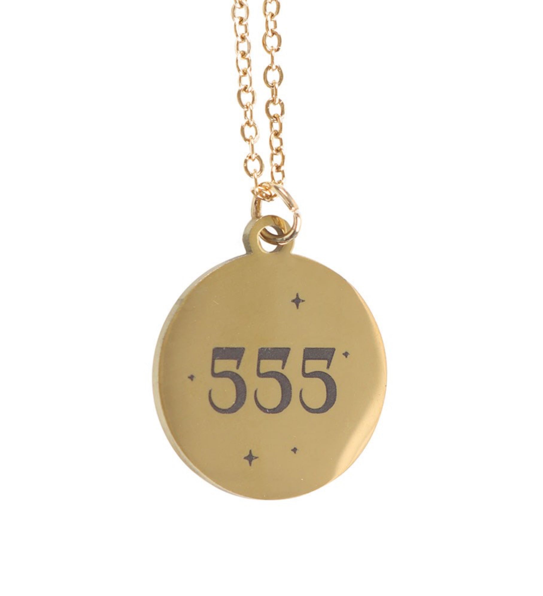 555 Angel Number Necklace - Change