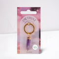 Amethyst Crystal Keyring