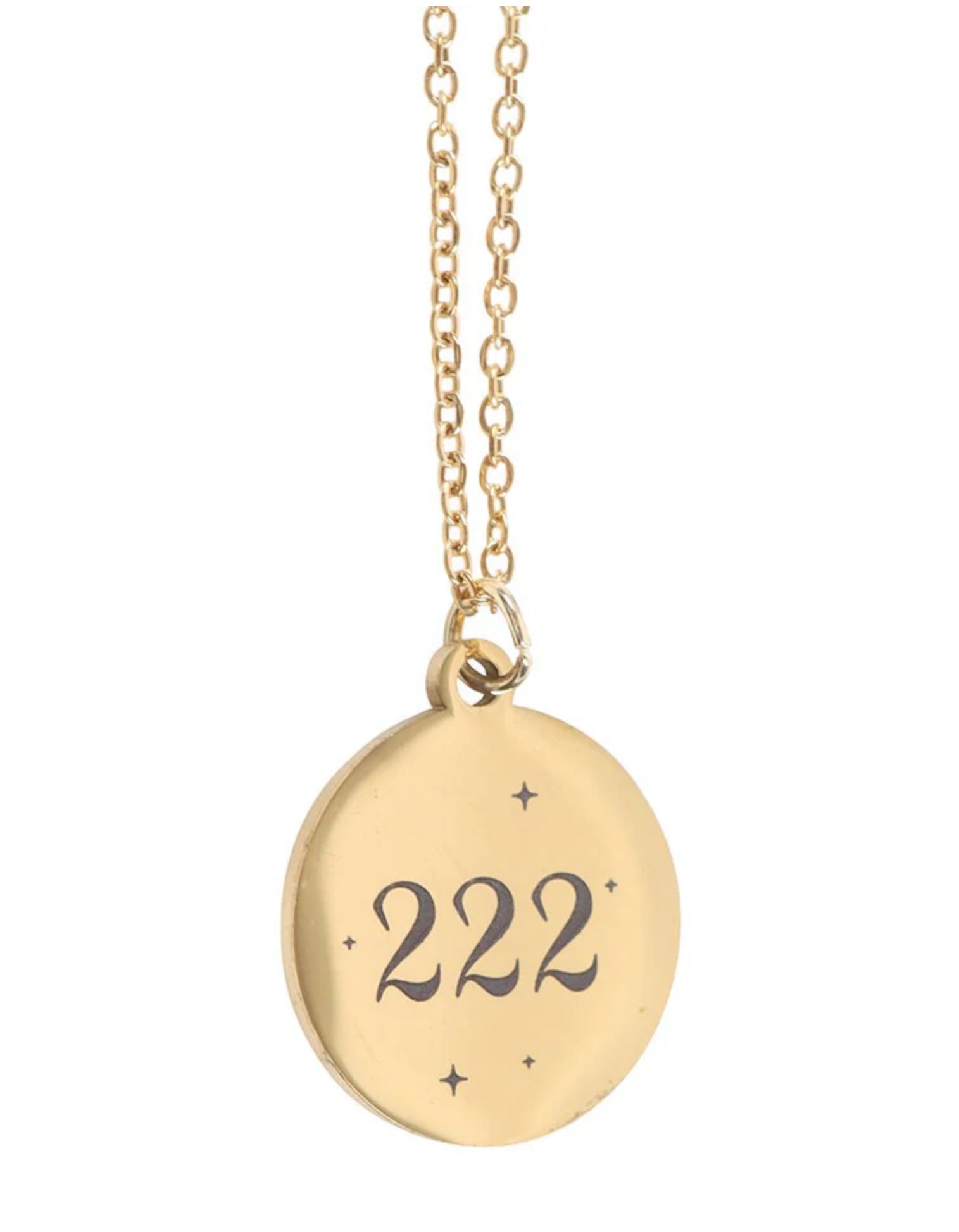 222 Angel Number Necklace - Alignment