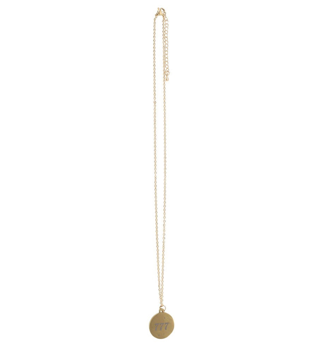 777 Angel Number Necklace - Luck