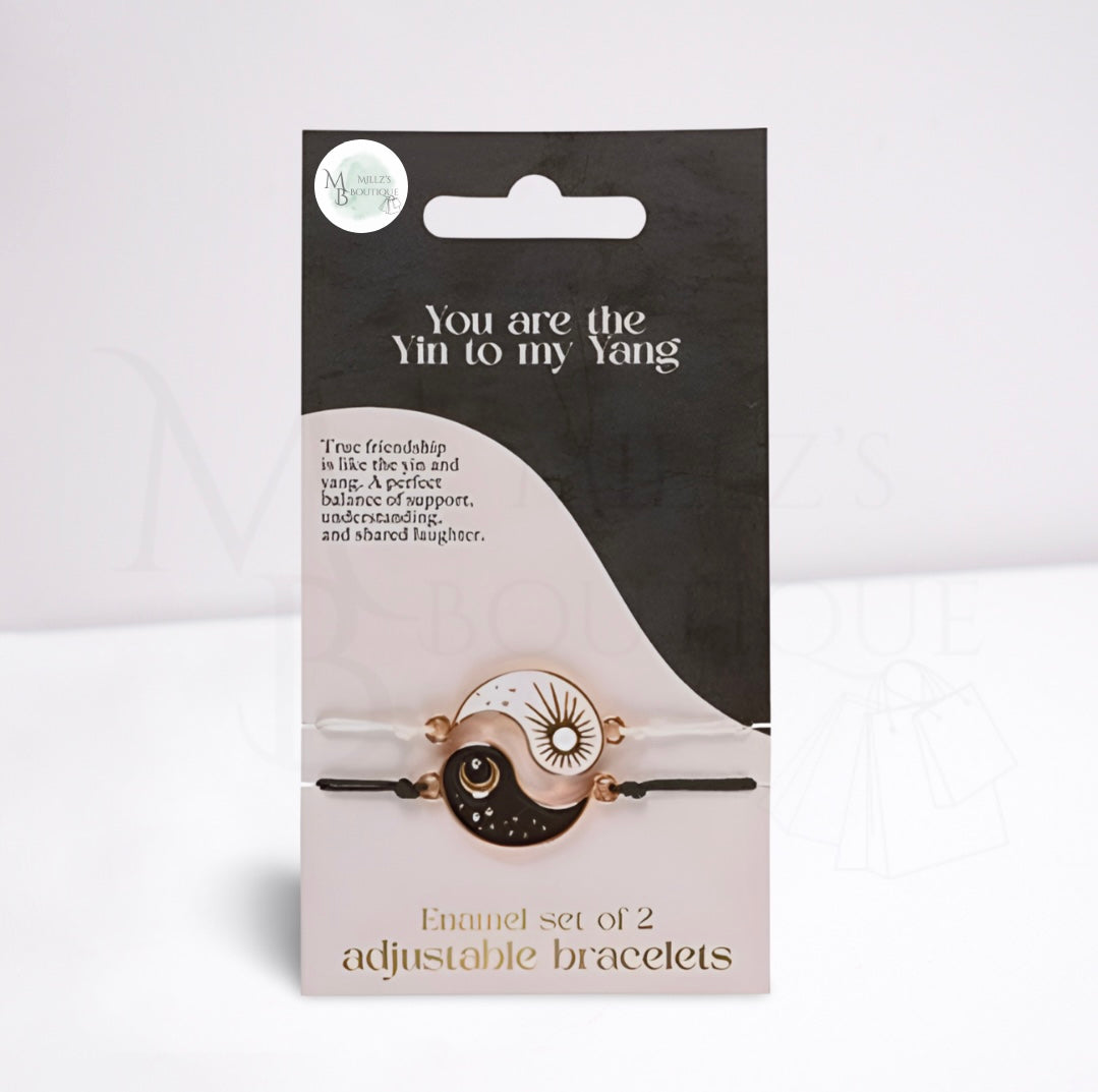 Set Of Yin Yang Best Friend Bracelets