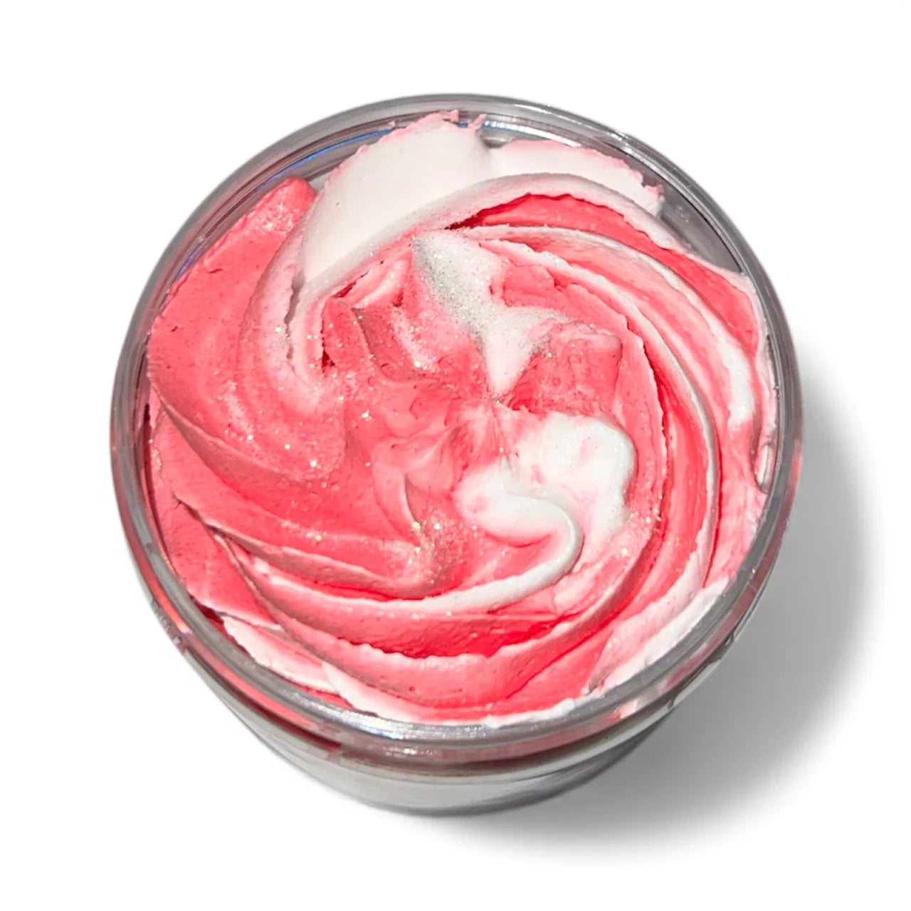 Candy Cane Whipped Soap